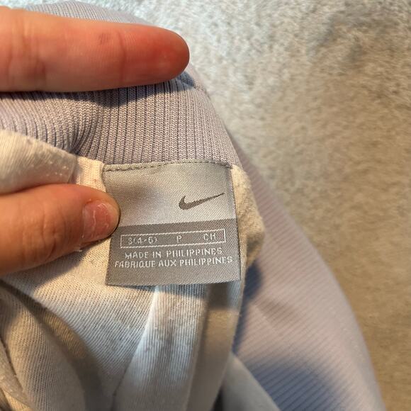 Vintage Nike 2000s Navy Nike Track Pants Y2k Size Small Athleisure Streetwear - Picture 7 of 7